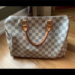Louis Vuitton Speedy 30 Damier Azur handbag